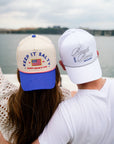 Keep it Salty - Royal Blue Vintage Trucker Hat