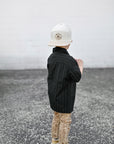 COASTAL BUTTON UP - BLACK