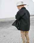 COASTAL BUTTON UP - BLACK