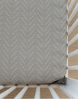 Desert Sage Muslin Crib Sheet