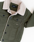 EZRA WATER RESISTANT JACKET - OLIVE