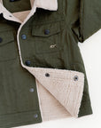 EZRA WATER RESISTANT JACKET - OLIVE