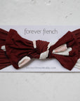 Bamboo Head Wrap | Vintage Santa