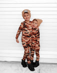 Bamboo Two Piece Set in Ranger