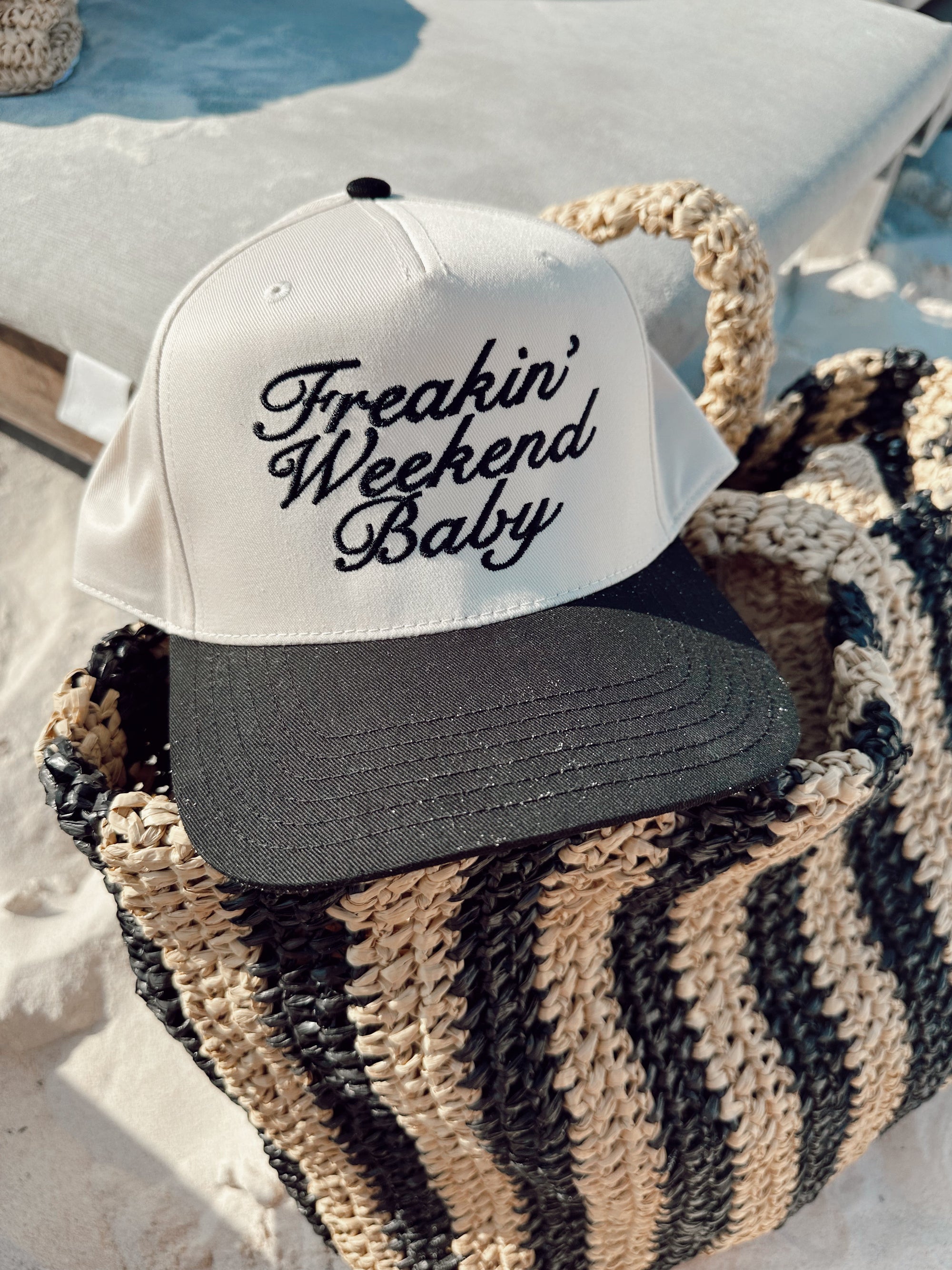 Freakin&#39; Weekend Baby - Vintage Trucker Hat