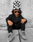 SK8TR Hi-Top in Venice (Checkered)