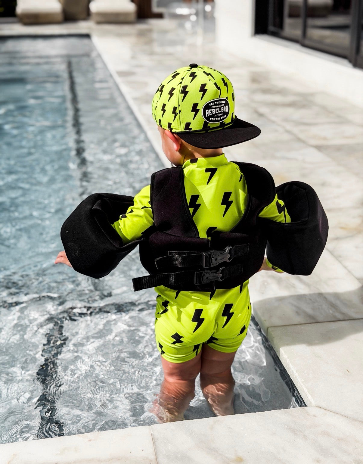 Hydro Snapback in Neon Electric Lime x Jagger || WATERPROOF || PREORDER