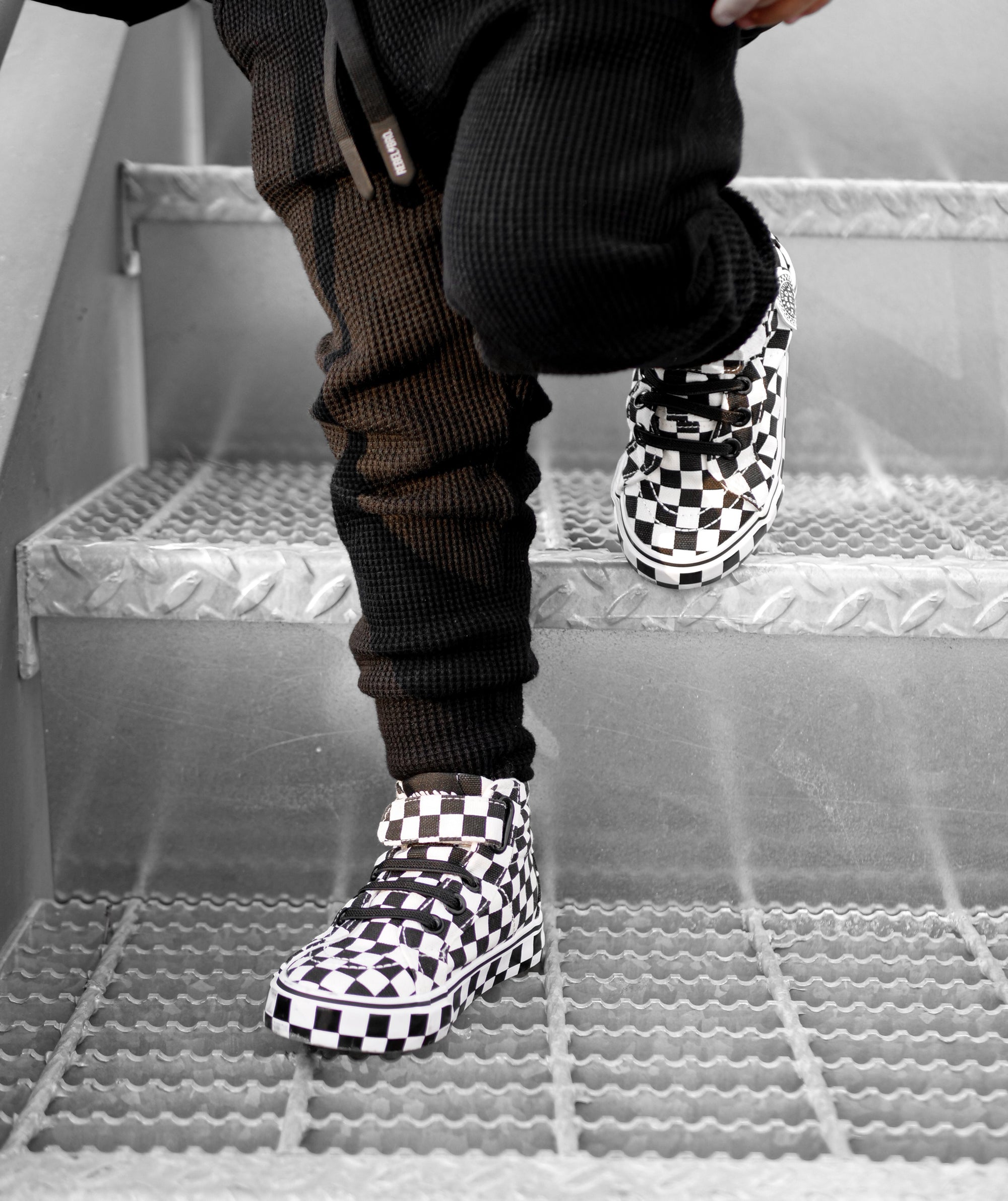 SK8TR Hi-Top in Venice (Checkered)