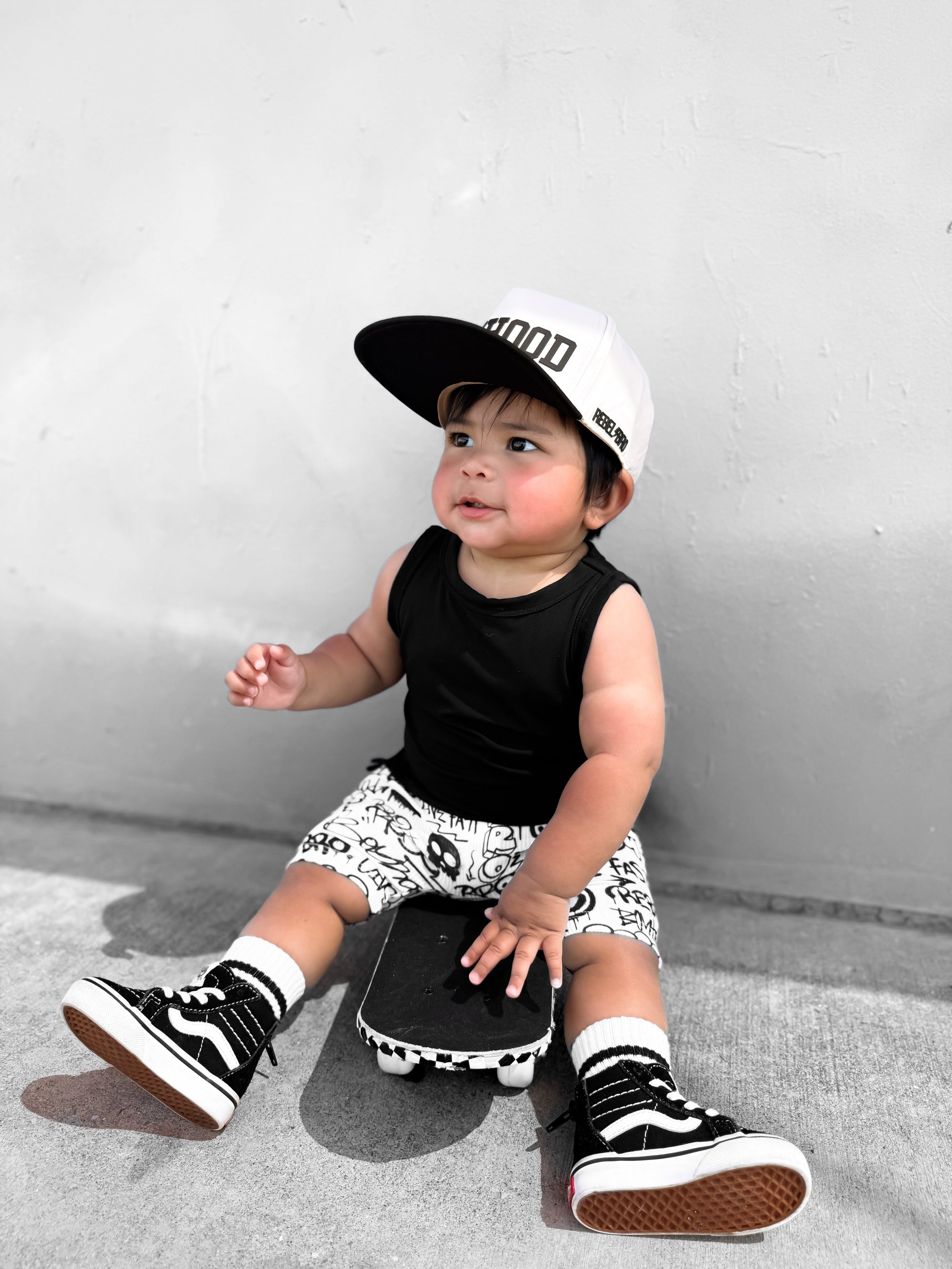 Bamboo Tank in Black