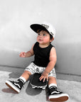 Bamboo Tank in Black