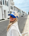 Booked and Busy - Royal Blue Vintage Trucker Hat