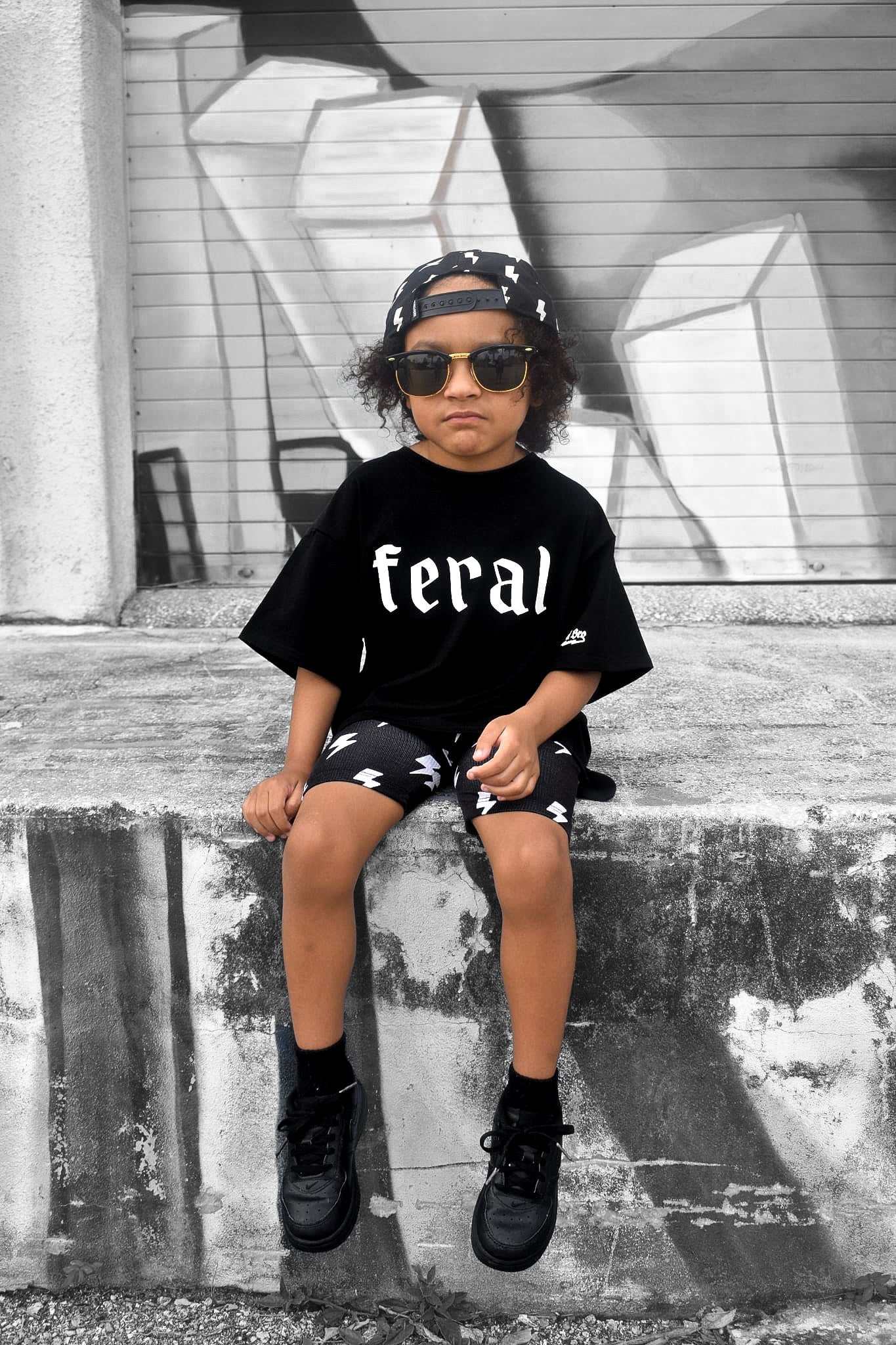 Bamboo Graphic Tee in Feral