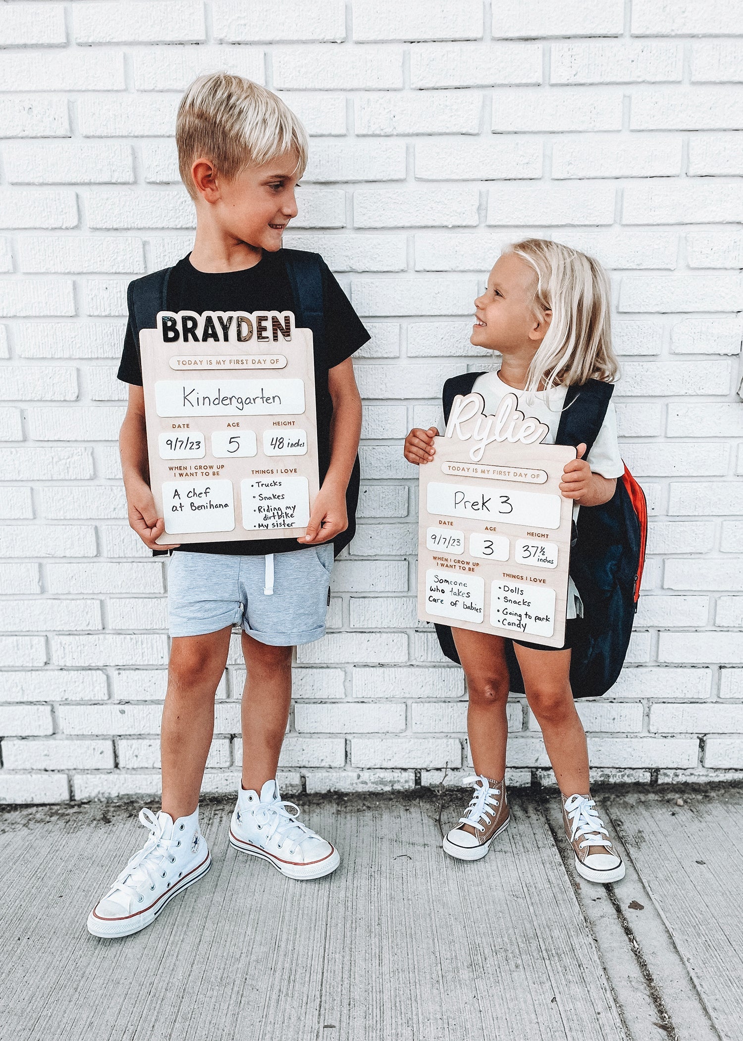 First Day/Last Day of School Sign