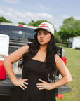 'Merican Mamacita - Leopard Vintage Trucker Hat