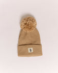 ff Knit Pom Top Beanie | Taupe