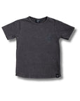 STOKED MOTO TEE // GREY