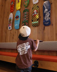 SK8 TEE // DARK BROWN