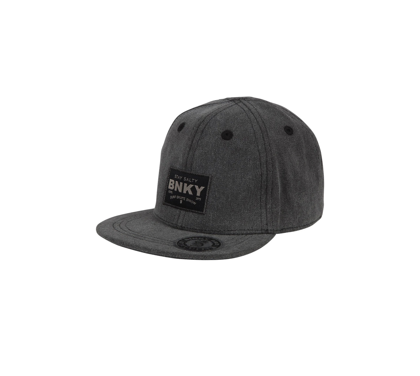 Torrey Pines Hat: Infant (4 months - 12 months) / charcoal / Standard Fit