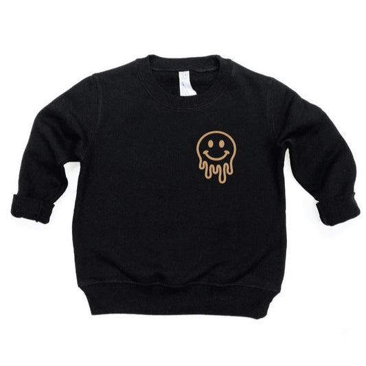 Drippy Smiley Pullover