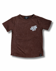 SK8 TEE // DARK BROWN