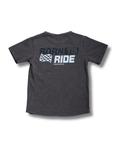 BORN TO RIDE TEE // GREY