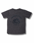 STOKED MOTO TEE // GREY