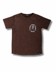 TACO SURF CLUB TEE // DARK BROWN