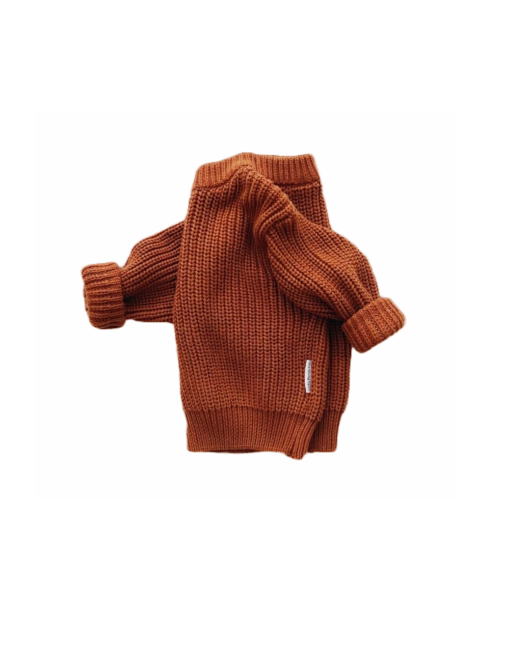 Chunky Knit Sweater | Rust