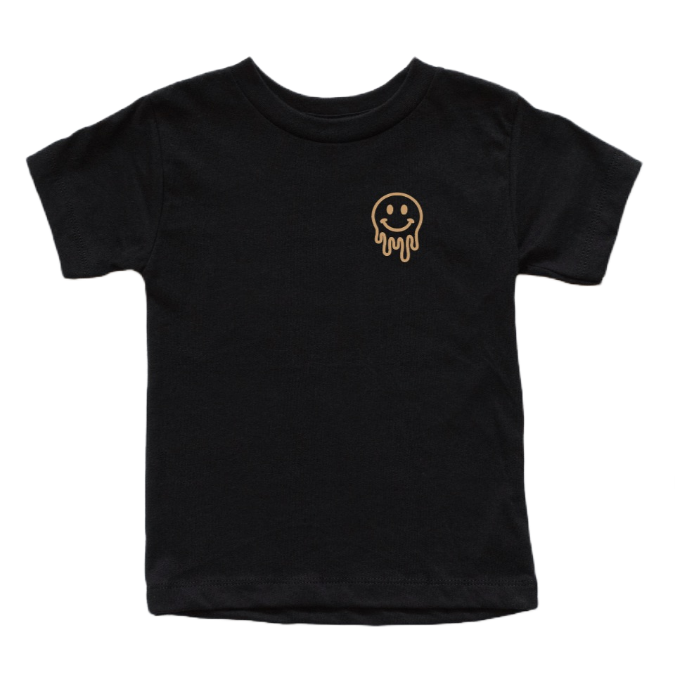 Drippy Smiley - Pocket Style Tee