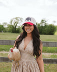 Made in America - Red Stripe Vintage Trucker Hat
