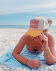 Beachin' - Vintage Trucker Hat