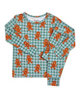 Bamboo Two Piece Set | Gingerbread Gingham