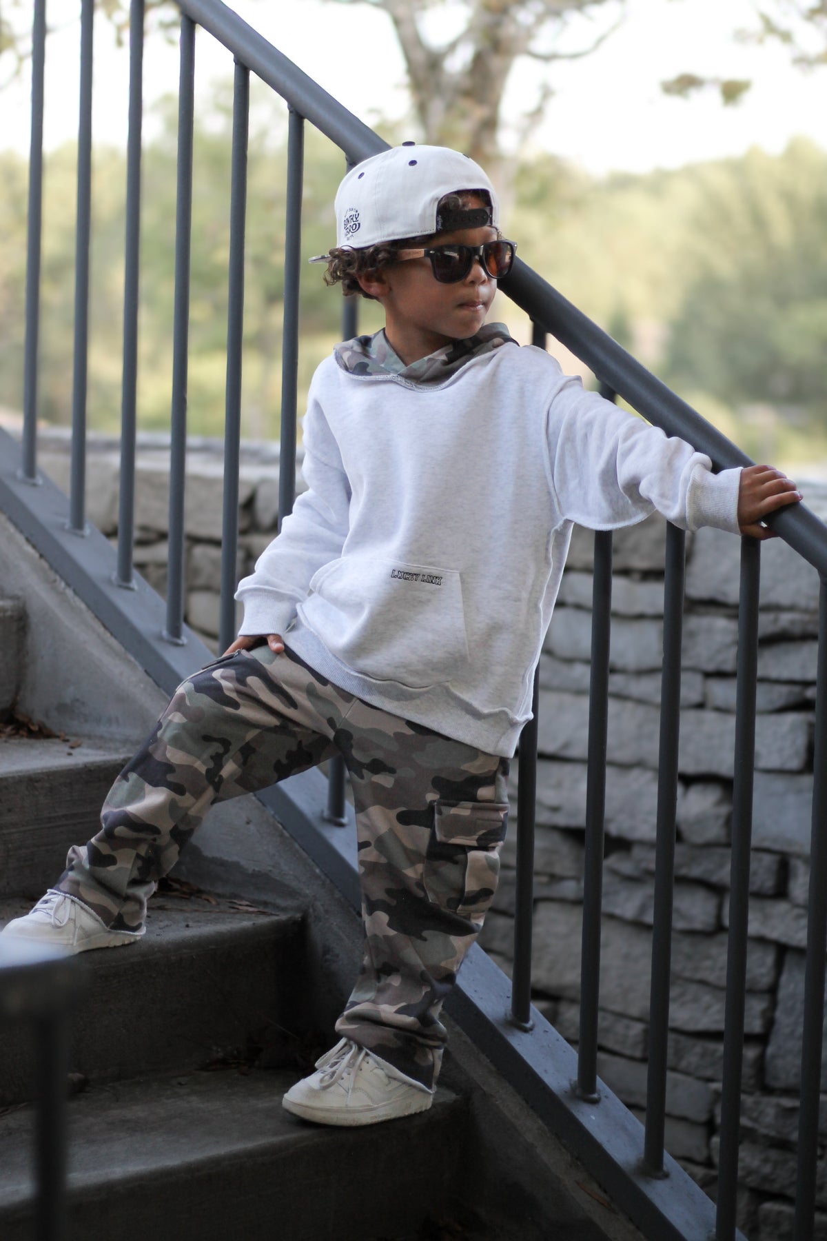 Camo Hood - Inside Out Hoodie