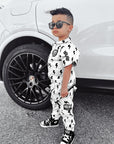 Pit Crew Romper in Bowie