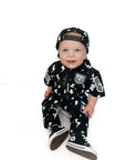 Pit Crew Romper in Jagger