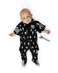 Pit Crew Romper in Jagger