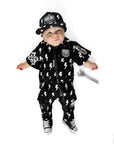 Pit Crew Romper in Jagger
