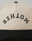 Mother Upside Down Lettering Embroidered Cap