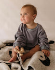 Plush Blanket | Black & White Yin Yang