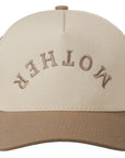 Mother Upside Down Lettering Embroidered Cap