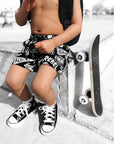 Hybrid Swim Trunks in Warped Tour [Midnight Edition]