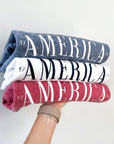 America Vintage Embroidered Sweatshirt