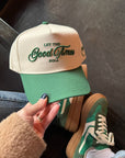 Let the Good Times Roll - Green Vintage Trucker Hat
