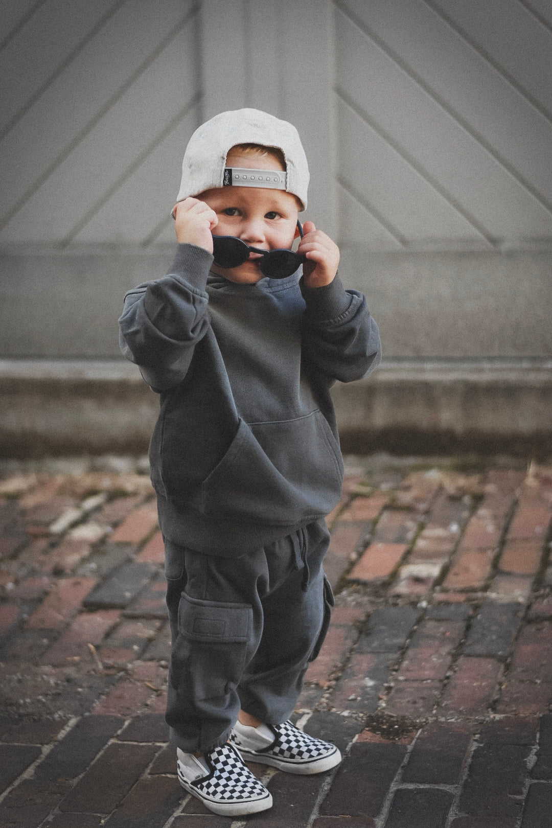 Classic Cargo Joggers in Stonewash