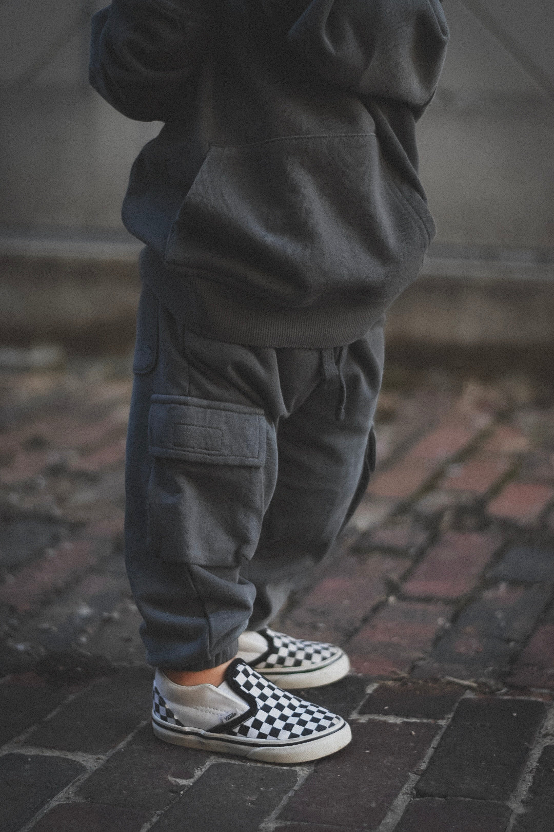 Classic Cargo Joggers in Stonewash