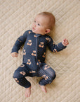 Bamboo Zip Romper | Bear Vibes