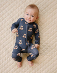Bamboo Zip Romper | Bear Vibes