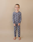 Bamboo Two Piece Set | Leopard Skull