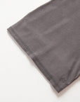 Long Sleeve Ribbed Tee - Graphite