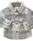 Grey Plaid Shacket